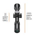 Elite Tactical 3.5-21x50 DMR3 Riflescope G4P Reticle